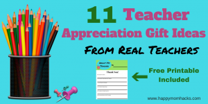 Teacher Appreciatin Gifts