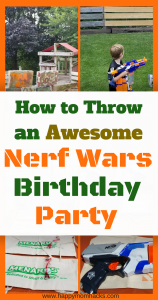 Throw an Nerf Birthday Party