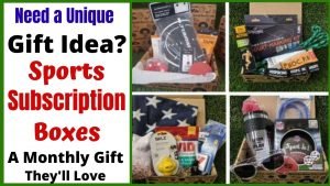 Sports Subscription Boxes are a fun Birthday & Christmas Gift Idea for Kids. They'll be thrilled each month when they open a box filled with items from their favorites sports. Each box is chosen with a child's age so their sure to get the perfect gift. Give the gift that keeps coming with these fun Sports Subscription Boxes. #gifts #giftideas #christmasgifts #birthdaygifts #subscriptionboxes #sports #boys #girls