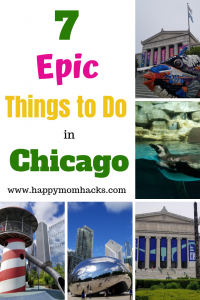 7 Epic Things to Do in Chicago with Kids. Explore the Fun Chicago Attractions like museums, zoos, and parks. Unforgettable activities in the Summer or Winter months. #chicago #chicagoattractions #thingstodowithkids #familytravel #familyvacation
