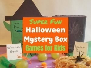 Fun Halloween Mystery Box Games for Kids at School Parties or at Home