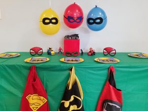 Plan an awesome Super Hero Themed Birthday Party for Girls & Boys