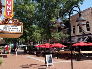Visit Downtown Charlottesville Virginia. Stroll the cobblestone streets, restaurants and shops. All located close to the Shenandoah Valley.