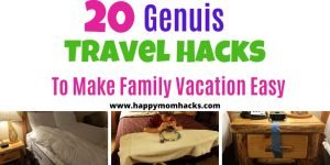 Unbelievable Travel Hacks for kids and Travel Tips for Hotel visits. Perfect for Road Trips and Family Vacations. DIY Hacks to save you money and be stress free on vacation. Check it Out! #travelhacks #traveltips #diyhacks #familyvacation #familytraveltips