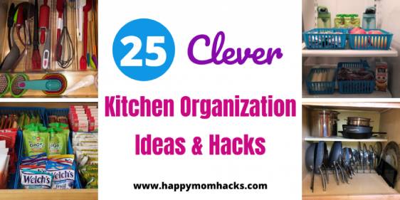 25 Clever Kitchen Organization Ideas & Hacks.