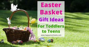 Easter Basket Ideas for kids from Toddlers to Teenagers. Non Candy Easter Gift Ideas your kids will love. Find creative ideas broken up by each age group with easy to get last minute Easter Gifts ideas. Be ready for a fun Easter Morning. #eastergifts #Easter #Easterbasketideas #teengifts #toddlergifts #boygifts #girlgifts #noncandygifts