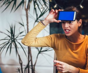 Play a fun game of Heads Up at your kids next slumber party.