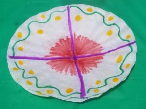 Create a beautiful coffee filter butterfly craft by coloring with markers a coffee filter. Then clip it with a clothes pin to create your butterfly wings.
