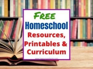 Free Homeschool Curriculums, resources & printables to make homeschooling easier for parents. Everything you need to get started homeschooling for Kindergartners, elementary and Middle school age kids. Great reasources for remote learning too. #homeschooling #homeschoolresources #homeschoolcurriculum #homeschoolpintables #freeprintables #free