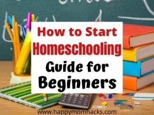 How to Start Homeschooling Complete Guide for Beginners. Stop being overwhelmed by homeschooling with tips on state laws, curriculum, room set up, free printables, school supplies & educational resources. See if homeschooling will work for your family. #homeschooling #curriculum #freeprintables #educationalresources