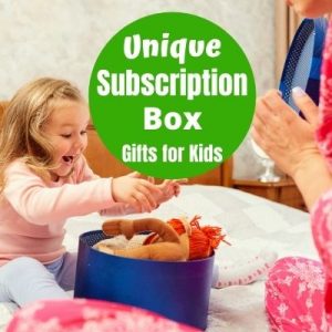 Fun & Unique Subscription Box Gifts for Kids - Kids will love these fun birthday and Christmas gift ideas.