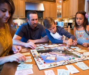 Plan a meaningful birthday for your kids with a annual family Game night on their birthday.