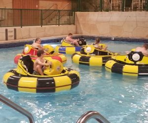 Fun Things to Do at Wilderness Resort in Wisconsin Dells. Bumper Boats are a fun indoor activity for families.