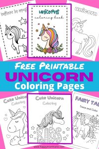 Unicorn Lovers will be so excited about these Cute unicorn coloring pages. These free printable unicorn coloring sheets have a variety of pictures' for kids of all ages to color and enjoy. Great coloring & kids activity for school or home. Just print it out & start coloring magical unicorns today.