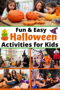 Celebrate Halloween at Home with fun Halloween activities for kids. Find easy Halloween games, crafts, and spooky ideas to get your kids excited about Halloween. Plus free printable Halloween scavenger hunt, Halloween bingo, and Halloween charades for Halloween Parties or Family Game Nights. Everything you need to plan the best Halloween for your family.