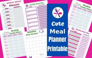 8 Free Printable Meal Planner Printables with weekly & monthly templates. Make planning your meal ideas easy with free printable meal planners and grocery store lists.