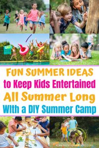 Entertain your kids with summer ideas & activities they'll love by creating your own DIY summer camp or enjoying summer weekends at home. Get inspired for your summer bucket list with indoor activites, outdoor activities, summer crafts, STEM ideas and educational ideas. Easy and cheap ways to keep your kids busy this summer and make great memories together!